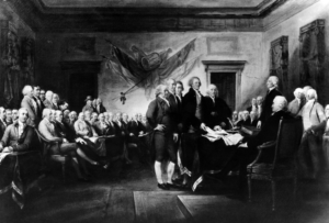 John Trumbull's 'Declaration of Independence' commissioned in 1817